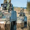 Żołnierze  NATO w Orzyszu